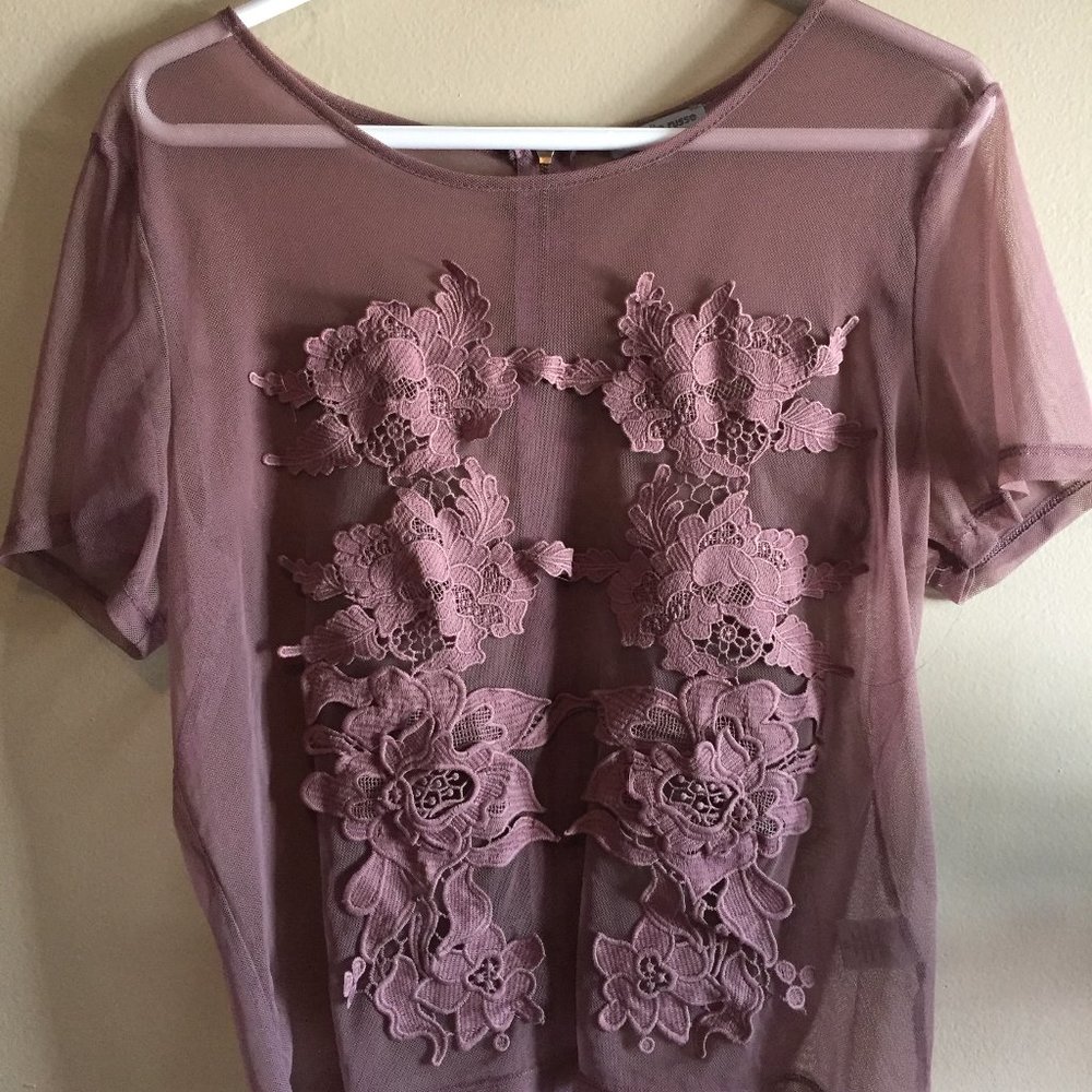 See Through Blouse